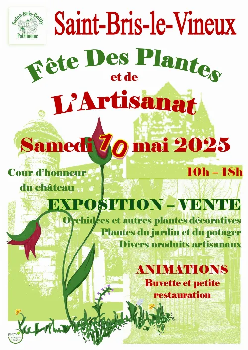 Fete des Plantes et de l Artisanat Saint Bris le Vineux 10 05 2025.webp