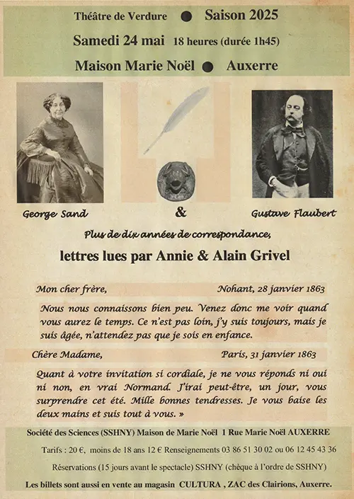 George Sand Gustave Flaubert Auxerre 24 05 2025.webp