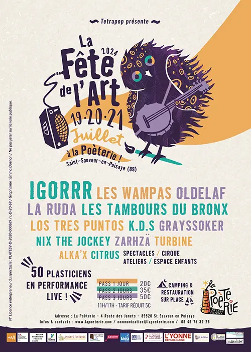 La Fete de l Art La Poeterie St Sauveur en Puisaye 2024.webp