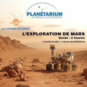 Le samedi au plané - Le soleil se met en boule (séance de planétarium)