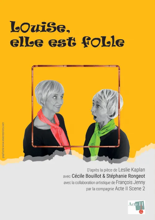 Théâtre : "Louise, elle est folle" (tout public à partir de 12 ans) dans le cadre du Festival "Tous aux Angins !" – Tannerre-en-puisaye (Théâtre de Verdure) (affiche de l’événement)