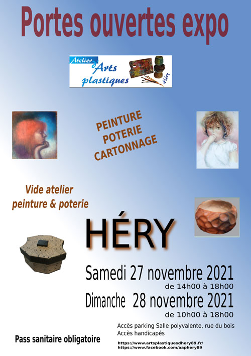 Portes Ouvertes Exposition Atelier Arts Plastiques Hery 27 28 nov2021.jpg