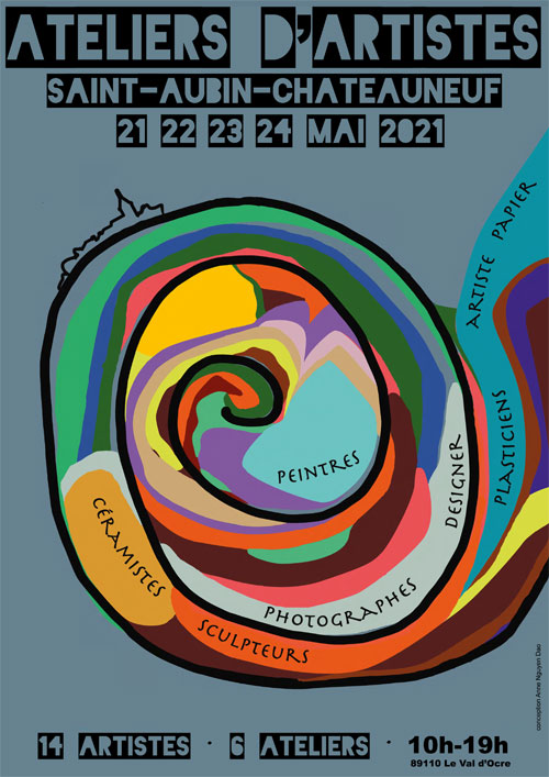 Portes ouvertes Ateliers d Artistes Saint Aubin Chateau Neuf 21au24mai2021.jpg