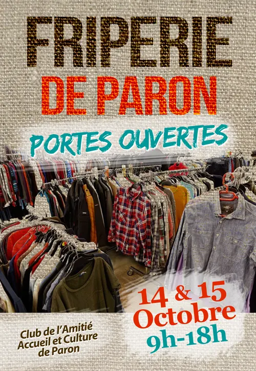 Portes ouvertes Friperie Paron 14 15oct2022.webp
