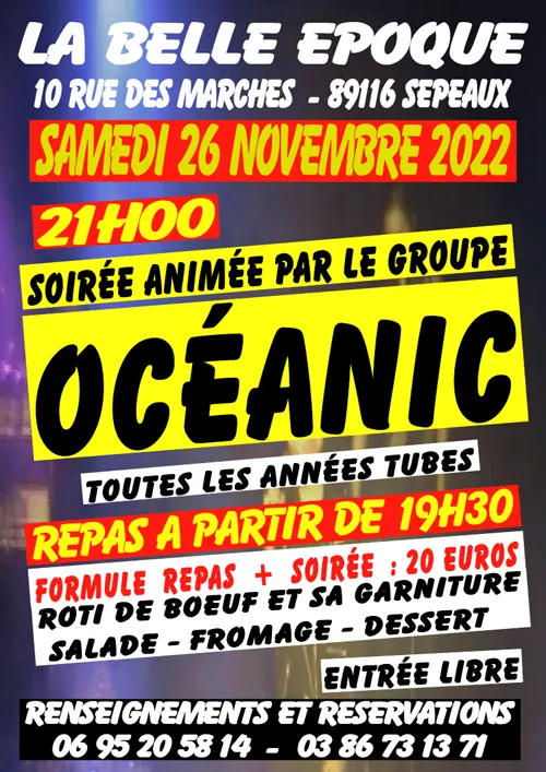 Soiree Oceanic Les annees tubes Salle Belle Epoque 26 11 2022.webp