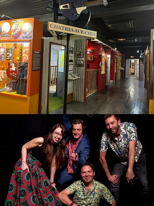Sortie à la Maison du Blues avec l'association 606 Reed & Blues : visite du Musée, repas et concert – De Sens à Châtre sur Cher / Cher (Maison du Blues) (affiche de l’événement)