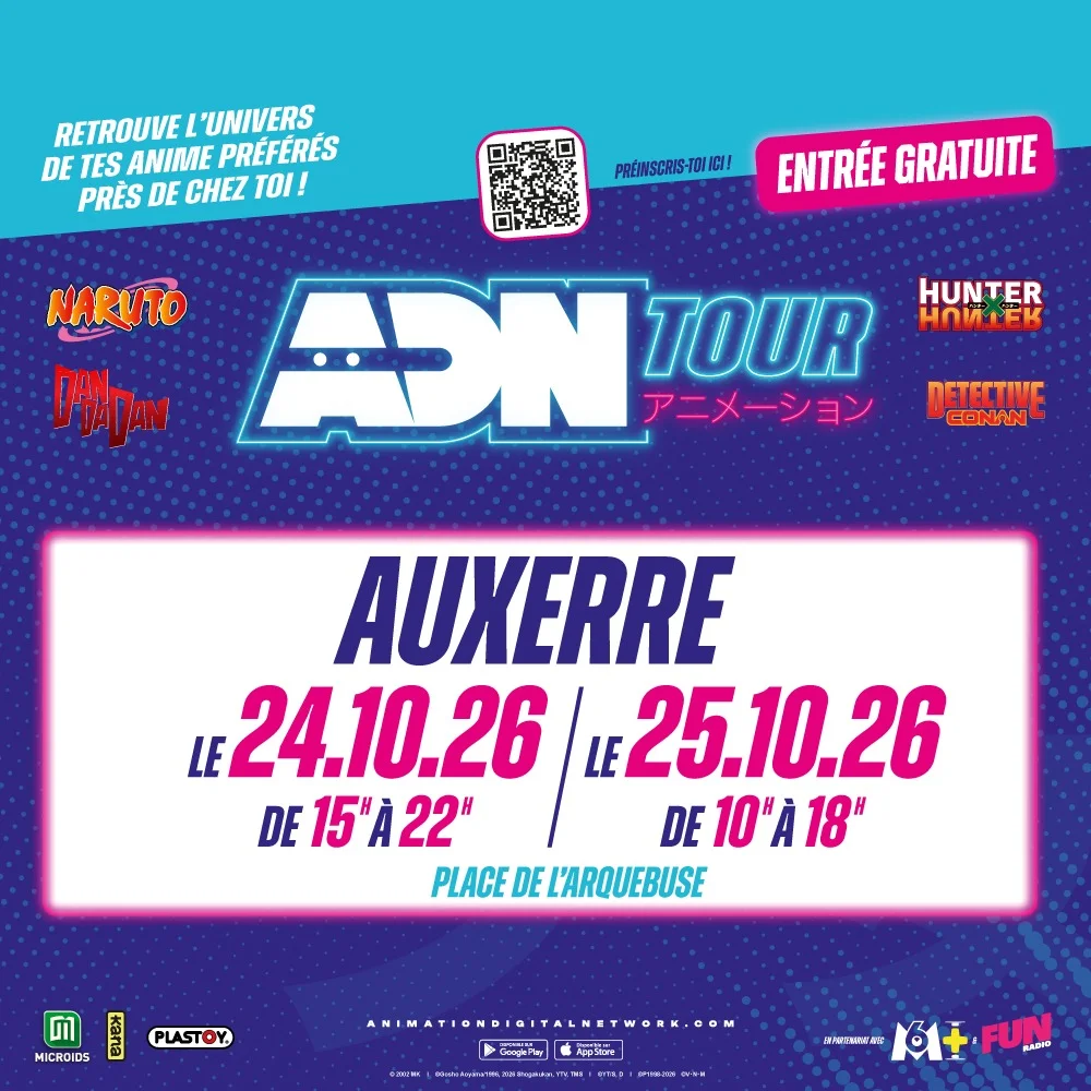 ADN Tour | Auxerre – Auxerre (Place de l'Arquebuse) (affiche de l’événement)