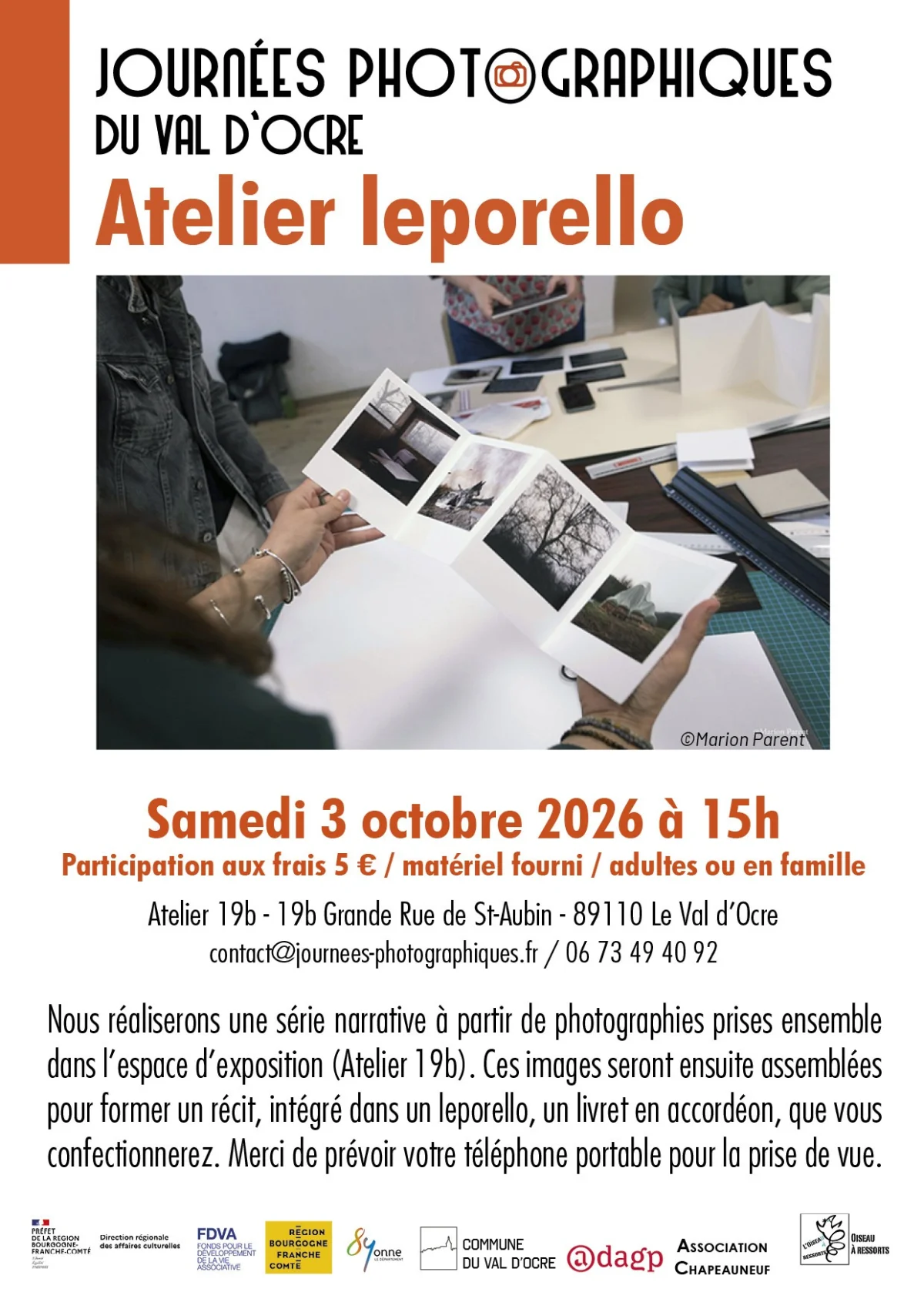 Atelier "leporello" – Le Val d'Ocre (Atelier 19b) (affiche de l’événement)
