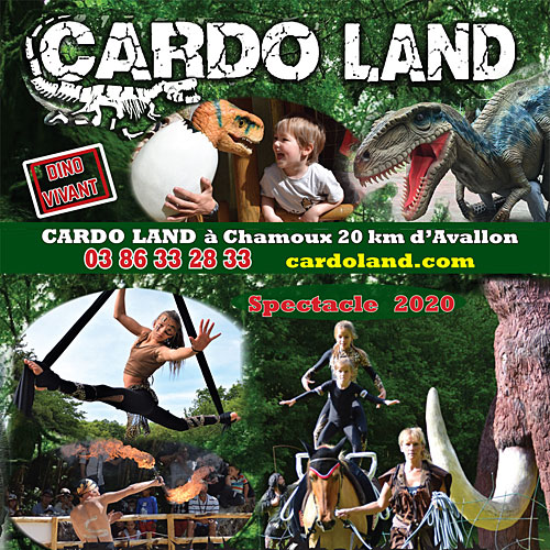 Visitez le parc d'attractions CARDO LAND consacr  la prhistoire et au monde des dinosaures