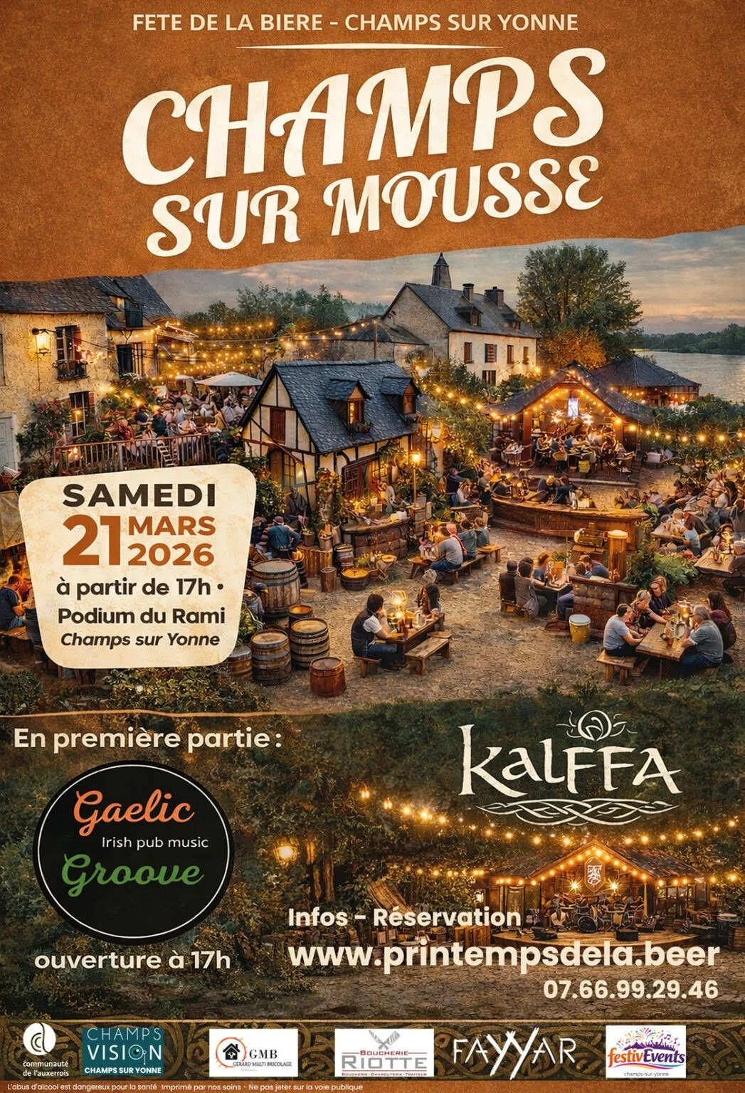 Champs sur Mousse - Édition 2026 – Champs sur Yonne (Salle Podium du Rami) (affiche de l’événement)