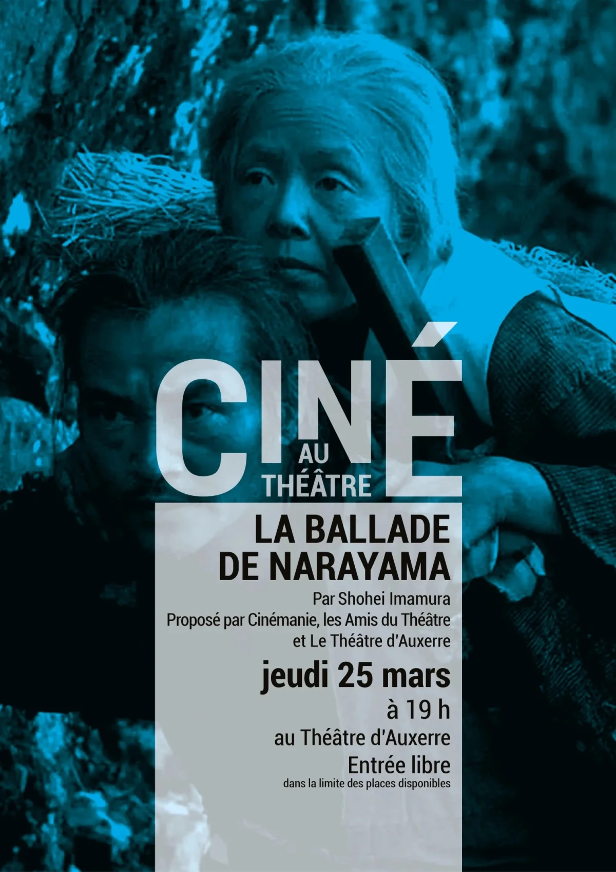 Ciné au Théâtre : La ballade de Narayama – Auxerre (Théâtre d'Auxerre) (affiche de l’événement)