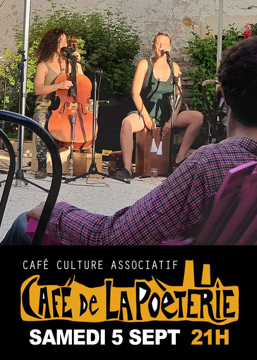 CONCERT avec TAMATAM / Duo de voix, violoncelle, sanza, accordéon, guitares, flûtes et cajons)