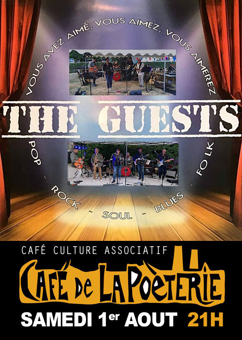CONCERT avec THE GUESTS (reprises des années 70 à 90)