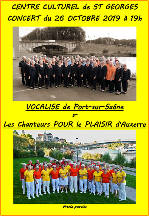 CONCERT avec la CHORALE 