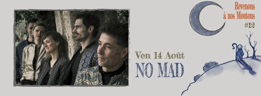 Concert de No Mad (concert à la bougie)
Nouveau spectacle "Rangé Sauvage" – Douchy-Montocorbon / Loiret (Le Chant des Moutons) (affiche de l’événement)