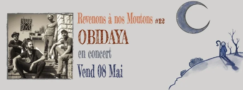 Concert de Obidaya – Douchy-Montcorbon / Loiret (Le Chant des Moutons) (affiche de l’événement)