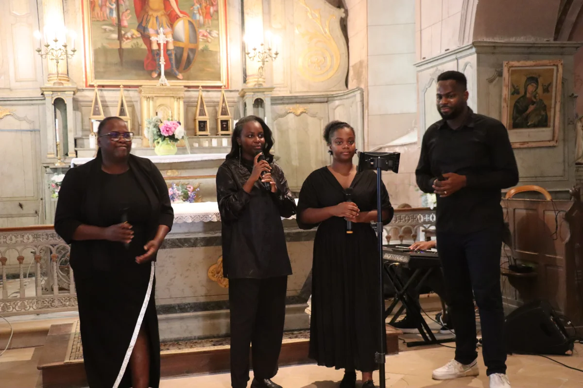 Concert Gospel – Saint-Maurice-aux-Riches-Hommes (Eglise paroissiale Saint-Maurice) (affiche de l’événement)
