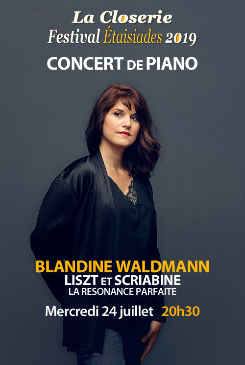 CONCERT de PIANO par Blandine Waldmann : Liszt et Scriabine  la rsonance parfaite  / du Carnegie Hall de New York  La Closerie