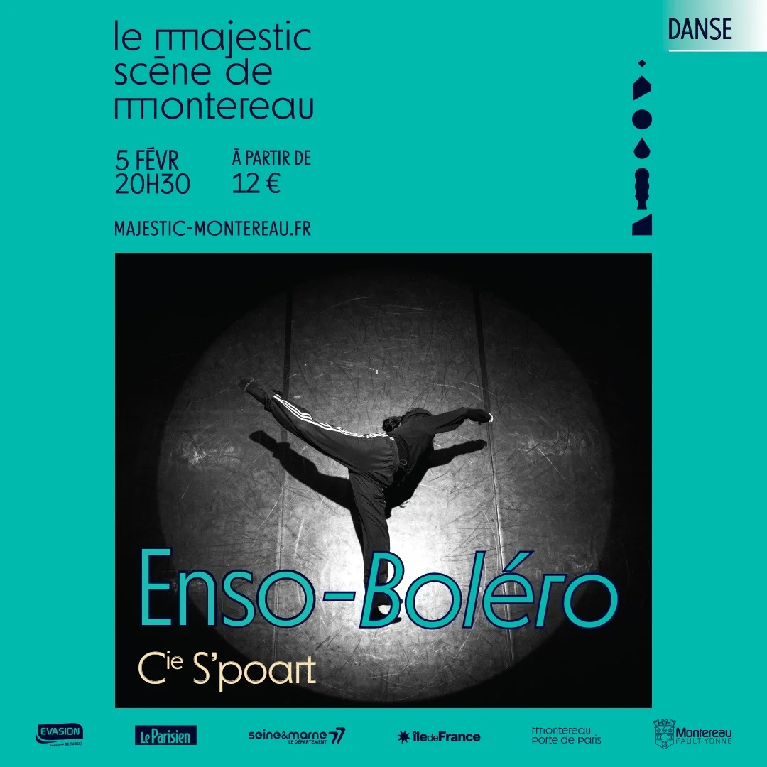 Enso - Boléro – Montereau-Fault-Yonne / Seine-et-Marne (Majestic - scène de Montereau) (affiche de l’événement)