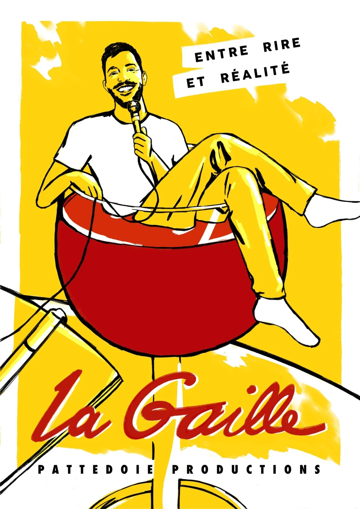 Entre Rire et Réalité / La Gaille – Auxerre (Théâtre La scène des quais) (affiche de l’événement)