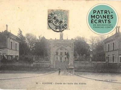 Exposition Terres d'asiles – Auxerre (bibliothèque Jacques-Lacarrière) (affiche de l’événement)