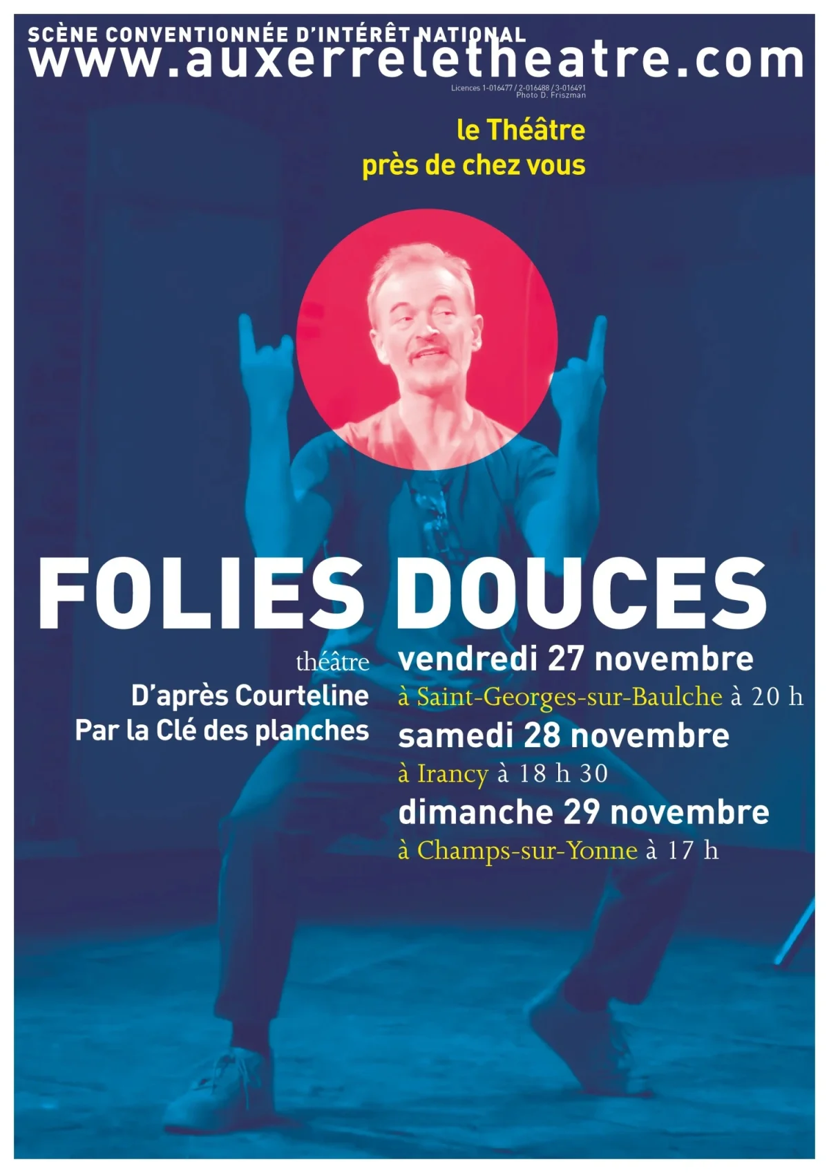 Folies douces – Auxerre (Hors les murs) (affiche de l’événement)