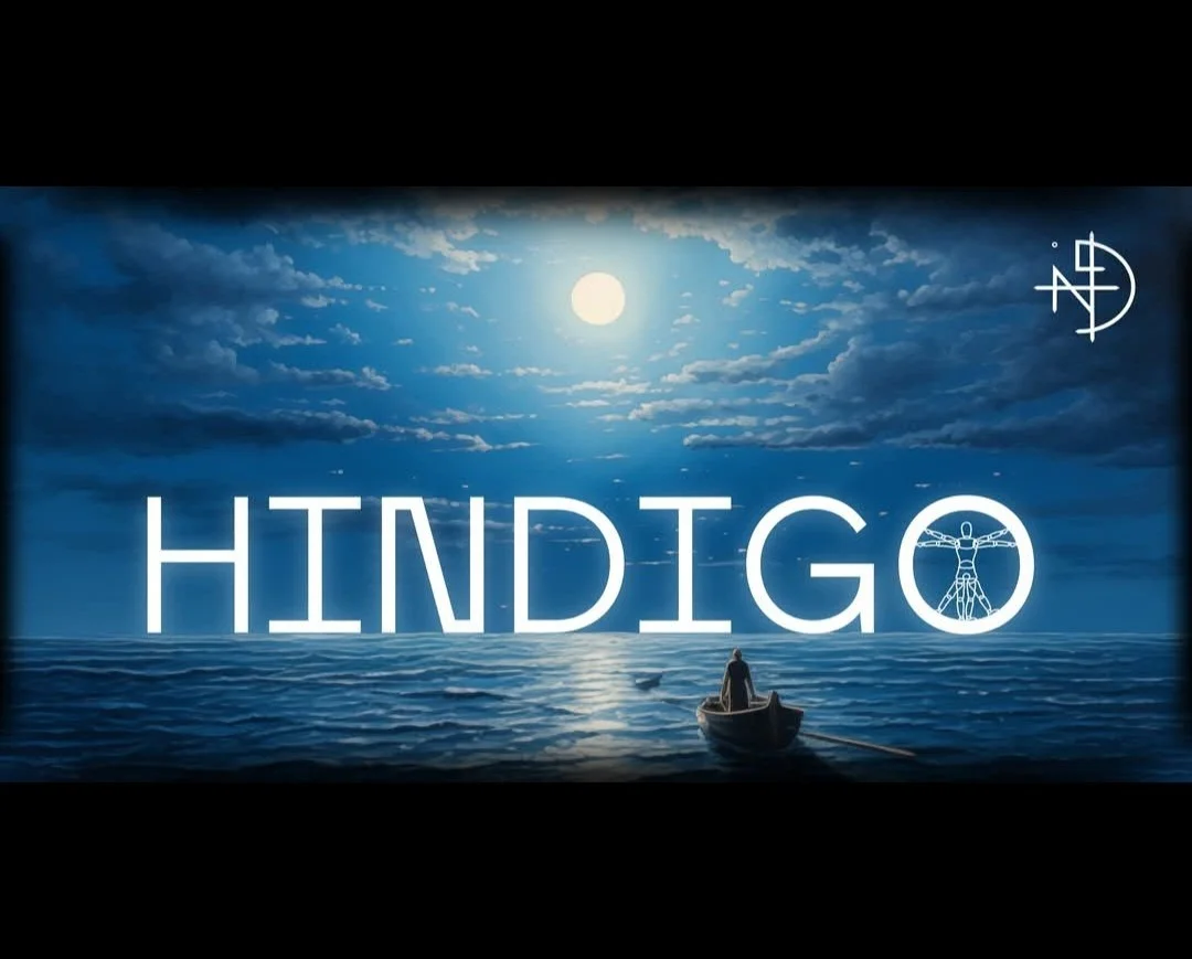 Hindigo présente son 1er album / Compositions françaises mêlant énergie, authenticité et émotion. – Collemiers (Bar'ouf Café) (affiche de l’événement)
