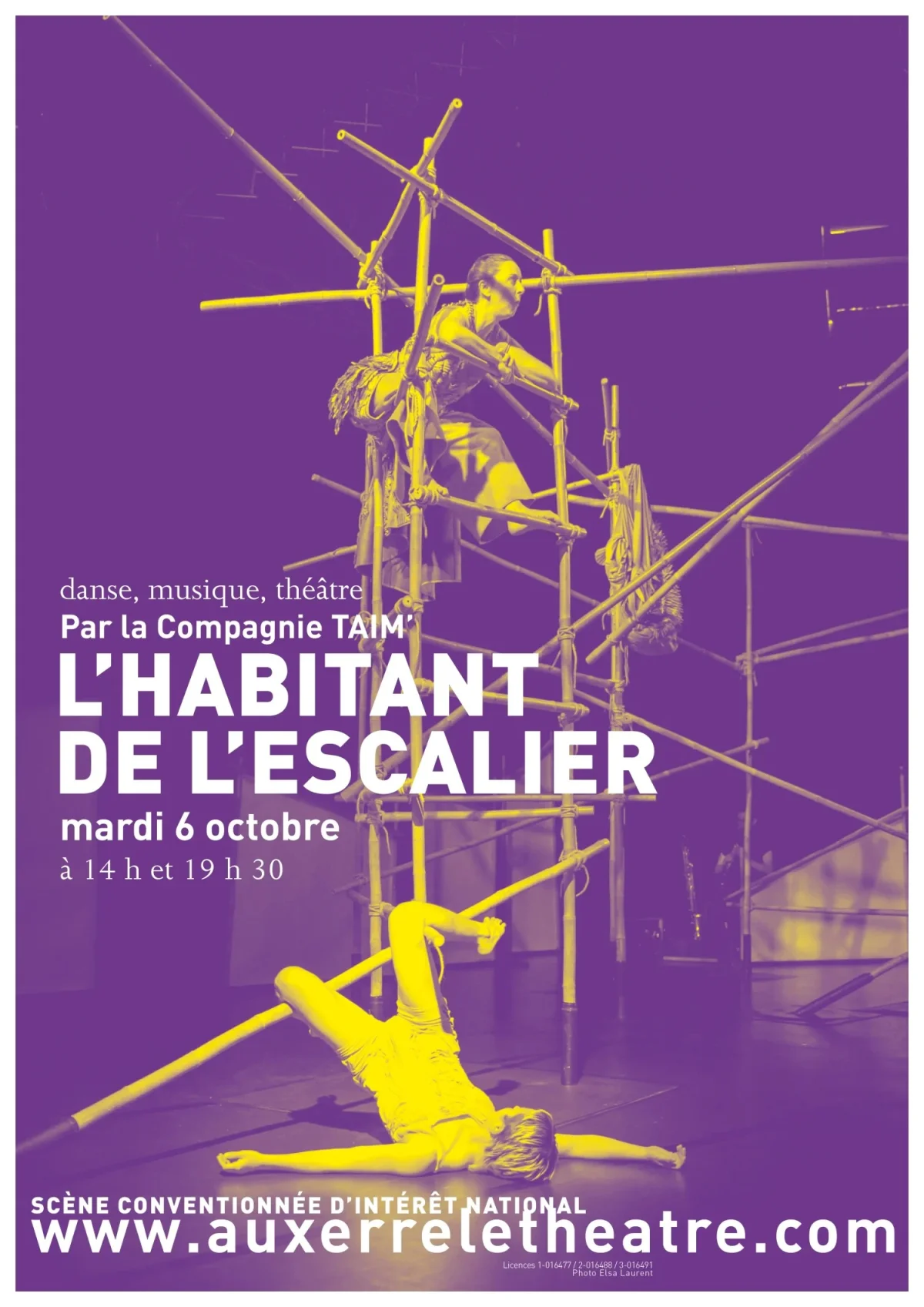 L’habitant de l’escalier – Auxerre (54 rue Joubert, 89000 Auxerre) (affiche de l’événement)