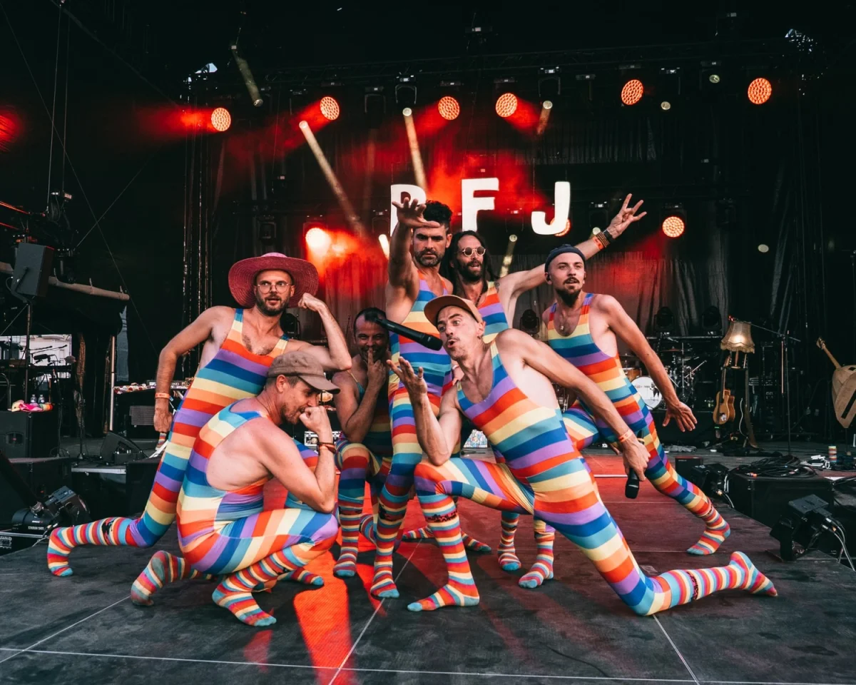 Les Ptits Fils de Jeanine + Let's Biguine + Dj MagniFest - La Poèterie – Saint-Sauveur-en-Puisaye (La Poèterie) (affiche de l’événement)