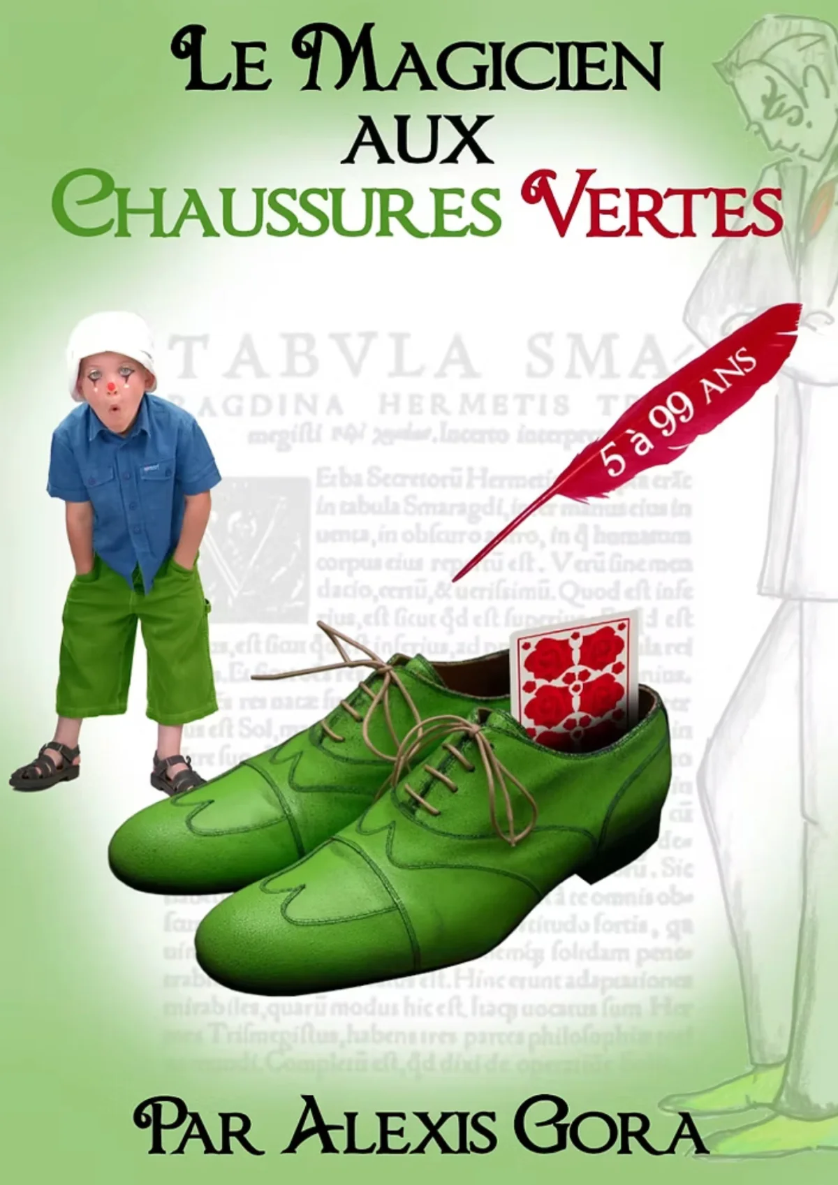 Le magicien aux chaussures vertes / Cie La Loge / Dès 3ans – Auxerre (théâtre La scène des quais) (affiche de l’événement)
