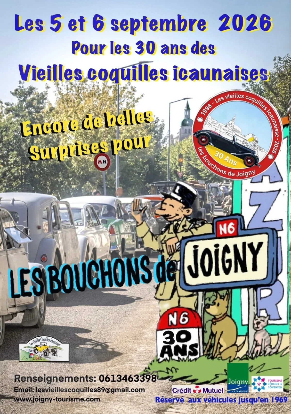 Les Bouchons de Joigny – Joigny (RN6 / Centre ville) (affiche de l’événement)