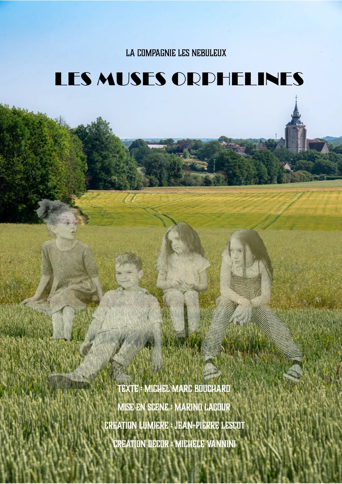 Théâtre : "Les Muses Orphelines" de Michel Marc Bouchard par la Compagnie Les Nébuleux – Joigny (Salle Debussy) (affiche de l’événement)