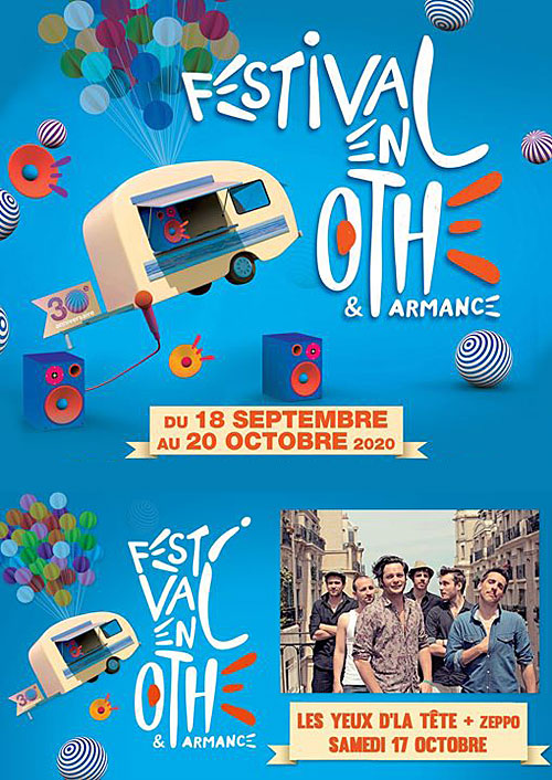 FESTIVAL EN OTHE : CONCERT avec Les yeux d'la tte + Zeppo (Chansons festives)