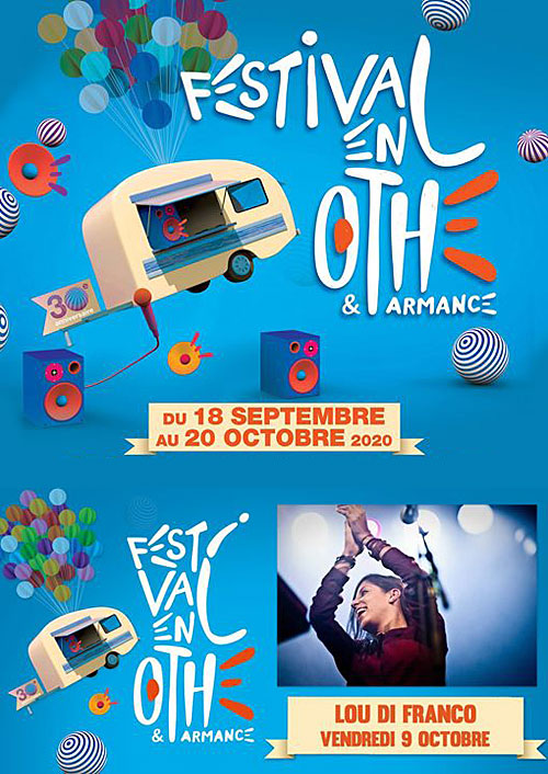 FESTIVAL EN OTHE : CONCERT avec Lou Di Franco (Pop Nu-Jazz)