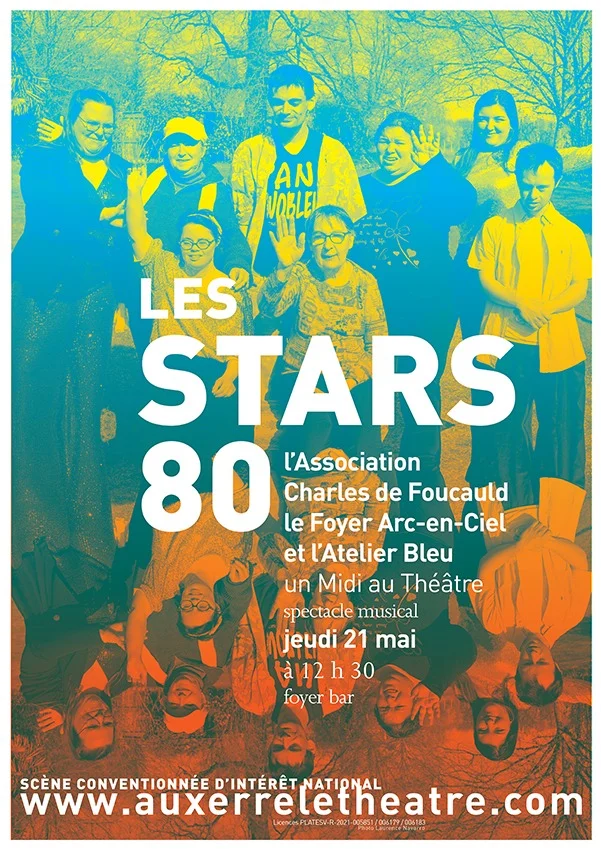 Midi au Théâtre : Les Stars 80 – Auxerre (Théâtre d'Auxerre) (affiche de l’événement)