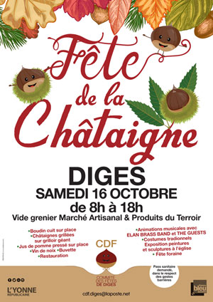 40me Fte de la Chtaigne : vide grenier, march artisanal, produits du terroir et nombreuses animations