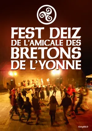 Fest Deiz de L'Amicale des Bretons de l'Yonne / soirée-repas animée par l'ensemble de Cornemuses A Ti A Taille