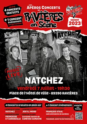 Ravires en scne (saison 8) : 1er apro-concert avec Natchez (rock country)