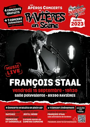 Ravires en scne (saison 8) : 5me concert avec Franois Staal (pote rock)