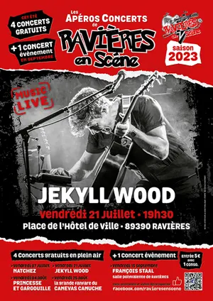 Ravires en scne (saison 8) : 2me apro-concert avec Jekyll Wood (folk rock electro)
