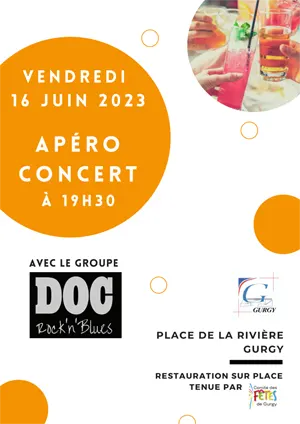 Apro-concert avec le groupe Doc (rock)