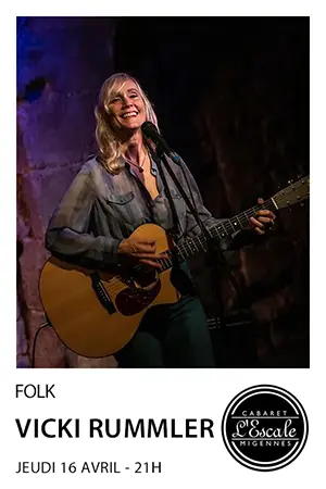 Concert avec Vicki Rummler (Folk)
