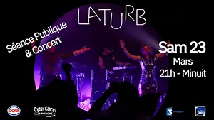 Concert avec Laturb (musique Synthpop & FuturePunk / Allemagne) dans le cadre d'une sance publique de patinage