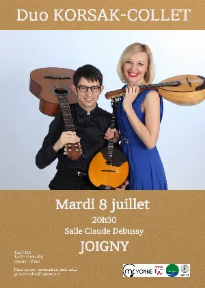 Concert avec le Duo Korsak-Collet (Natalia Korsak : mandoline et domra / Matthias Collet: guitare)
