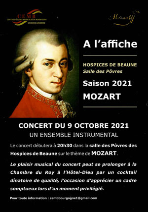 Concert avec l'Ensemble instrumental Mozart (musique baroque)