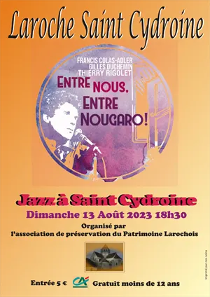 Concert : Jazz  Saint Cydroine avec le trio 