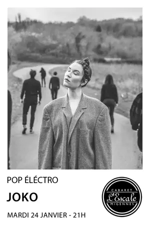 Concert avec Joko (pop électro)