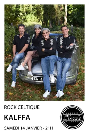 Concert avec Kalffa (rock celtique)