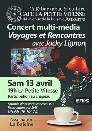 Concert multi-mdia avec Jacky Lignon 