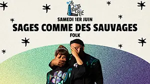 Concert avec Sages comme des sauvages (Chanson Folk)